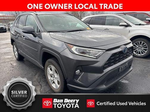 Magnetic Gray Metallic 2021 Toyota RAV4 Hybrid XLE