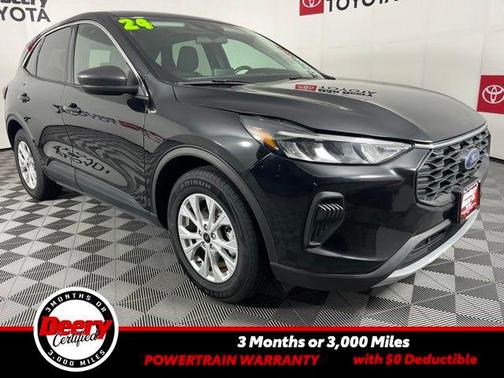 Black Metallic 2024 Ford Escape Active