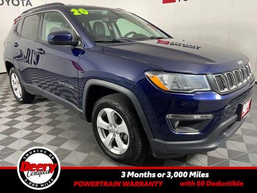 Jazz Blue Pearlcoat 2020 Jeep Compass Latitude