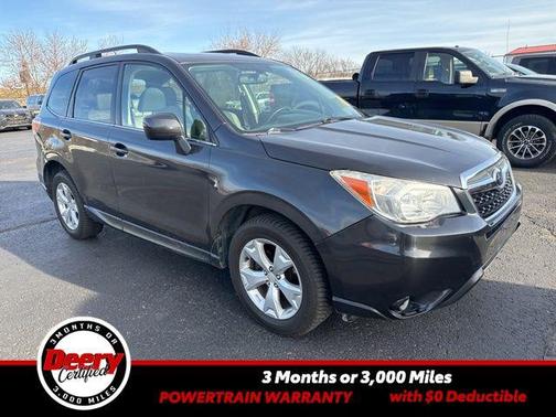 Dark Gray Metallic 2015 Subaru Forester 2.5i Limited