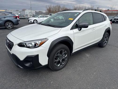 Crystal White Pearl 2023 Subaru Crosstrek Sport
