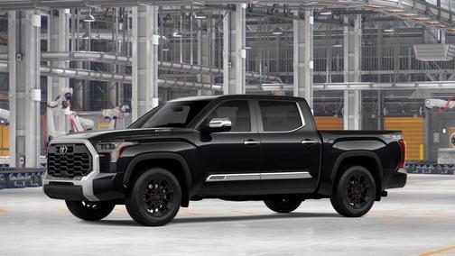 Midnight Black Metallic 2026 Toyota Tundra Hybrid 1794 Edition