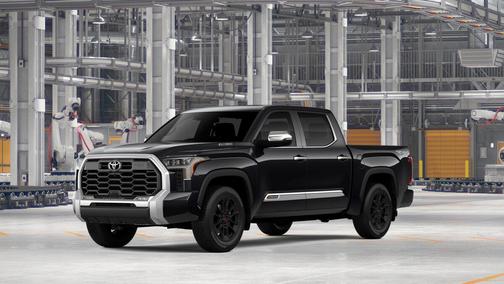 Midnight Black Metallic 2026 Toyota Tundra Hybrid 1794 Edition