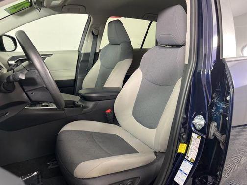 Blue 2021 Toyota RAV4 Hybrid XLE