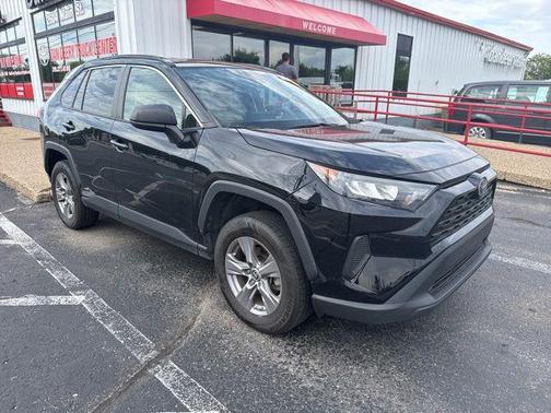 Midnight Black Metallic 2022 Toyota RAV4 Hybrid LE