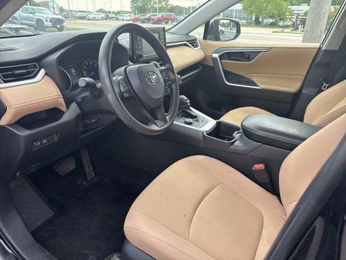 Midnight Black Metallic 2022 Toyota RAV4 Hybrid LE