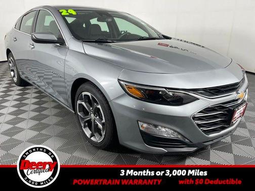 Sterling Gray Metallic 2024 Chevrolet Malibu FWD 1LT