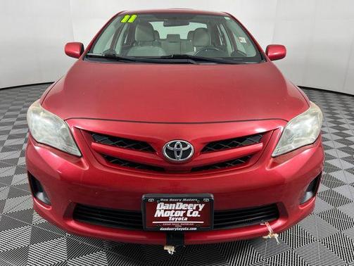 Barcelona Red Metallic 2011 Toyota Corolla LE