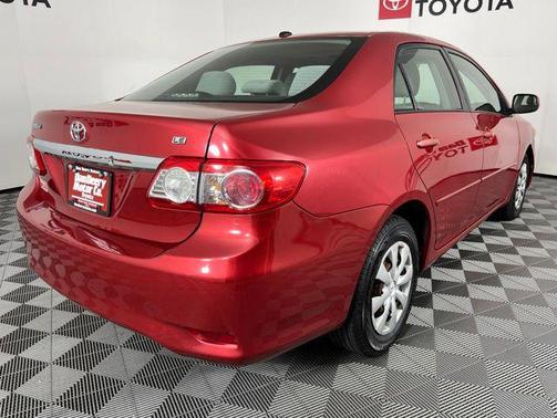 Barcelona Red Metallic 2011 Toyota Corolla LE