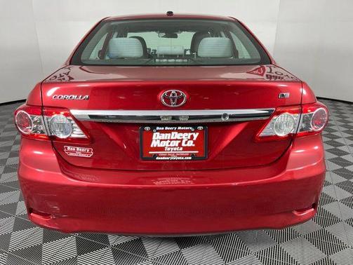 Barcelona Red Metallic 2011 Toyota Corolla LE