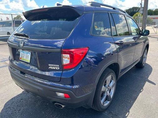 Obsidian Blue Pearl 2021 Honda Passport AWD Touring