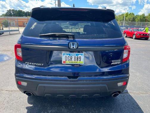 Obsidian Blue Pearl 2021 Honda Passport AWD Touring