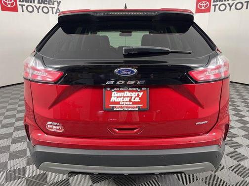 Rapid Red Metallic Tinted Clearcoat 2021 Ford Edge SEL