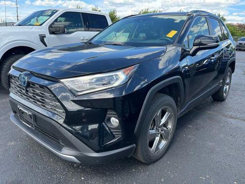 Midnight Black Metallic 2019 Toyota RAV4 Hybrid Limited