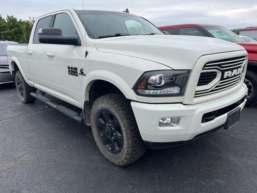 Pearl White 2018 RAM 2500 Laramie Crew Cab 4x4 6'4' Box