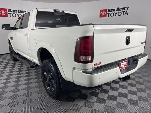 Pearl White 2018 RAM 2500 Laramie Crew Cab 4x4 6'4' Box