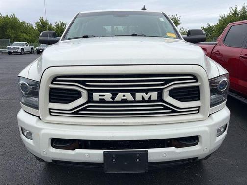Pearl White 2018 RAM 2500 Laramie Crew Cab 4x4 6'4' Box