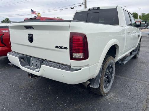 Pearl White 2018 RAM 2500 Laramie Crew Cab 4x4 6'4' Box
