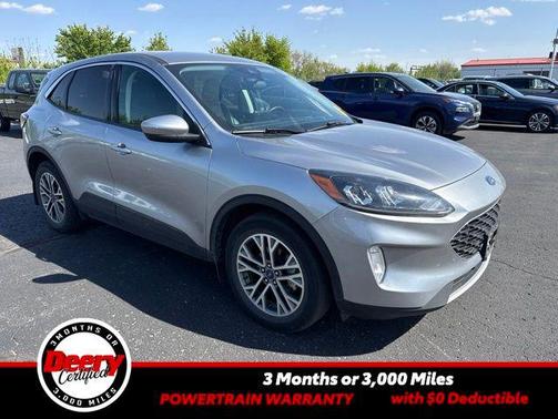 Iconic Silver Metallic 2022 Ford Escape SEL