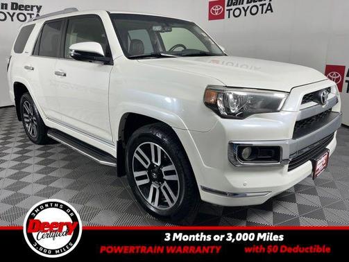 Blizzard Pearl 2017 Toyota 4Runner Limited