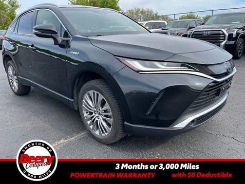 Celestial Black 2021 Toyota Venza Limited