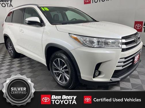 Blizzard Pearl 2018 Toyota Highlander XLE