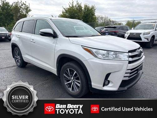 Blizzard Pearl 2018 Toyota Highlander XLE