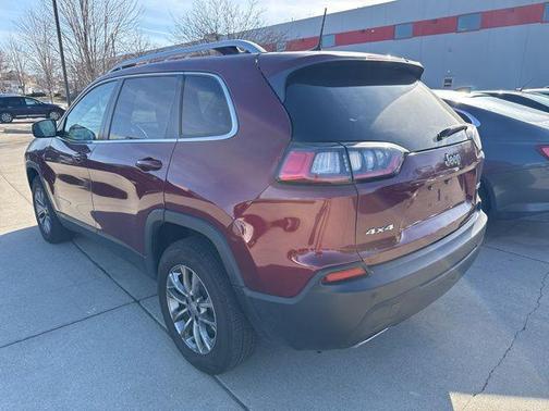 Velvet Red Pearlcoat 2021 Jeep Cherokee Latitude Lux