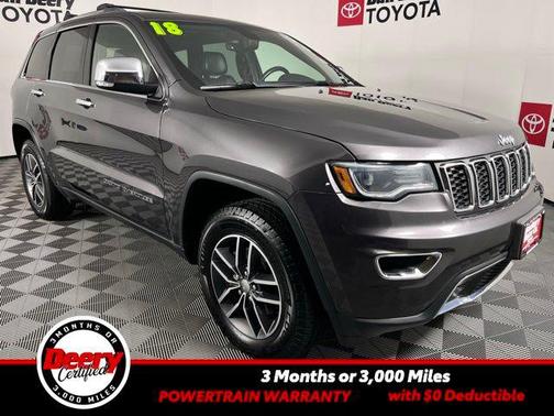 Granite Crystal Metallic Clearcoat 2018 Jeep Grand Cherokee Limited