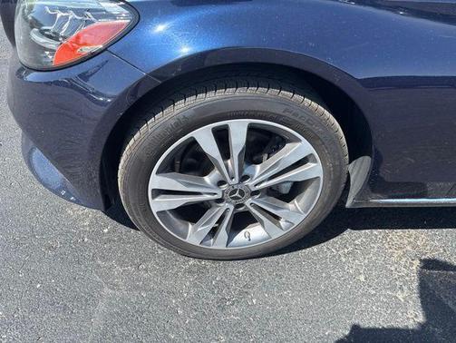 Blue 2021 Mercedes-Benz C-Class C 300 4MATIC