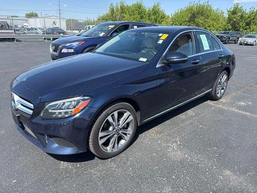 Blue 2021 Mercedes-Benz C-Class C 300 4MATIC