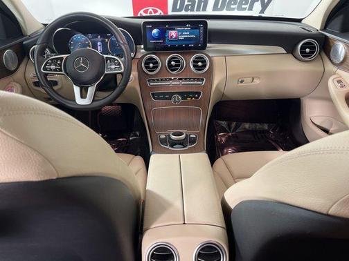 Blue 2021 Mercedes-Benz C-Class C 300 4MATIC