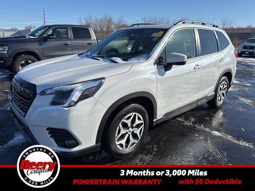 Crystal White Pearl 2024 Subaru Forester Premium