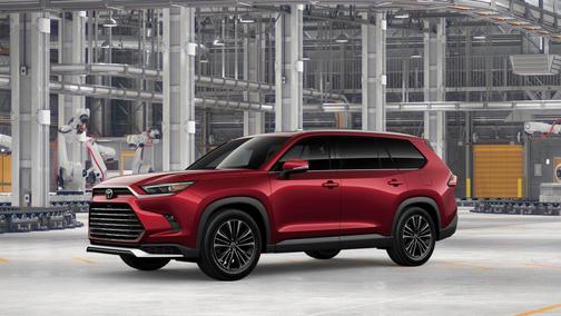 Ruby Flare Pearl 2026 Toyota Grand Highlander Hybrid Platinum MAX
