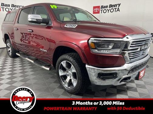 Delmonico Red Pearlcoat 2019 RAM 1500 Laramie