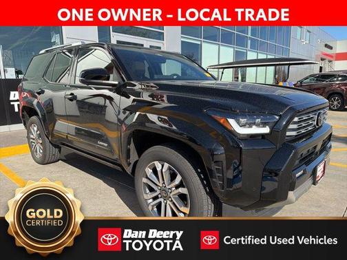 Black 2025 Toyota 4Runner Limited