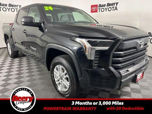 Midnight Black Metallic 2024 Toyota Tundra SR5