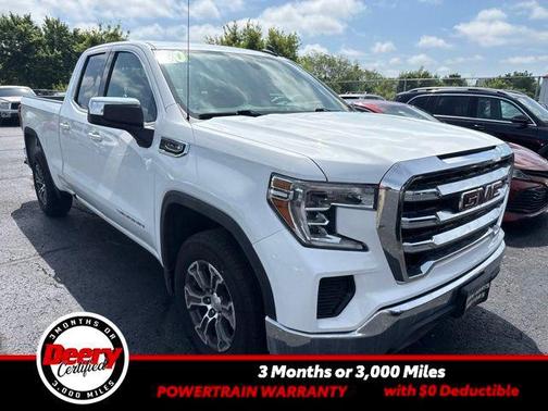 Summit White 2020 GMC Sierra 1500 SLE