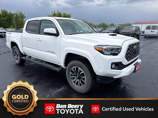 Super White 2021 Toyota Tacoma TRD Sport
