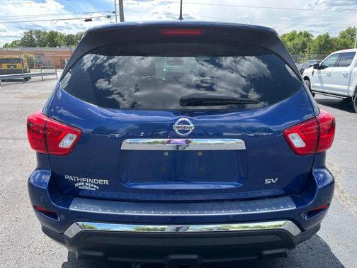 Caspian Blue 2017 Nissan Pathfinder SV