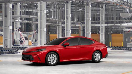 Supersonic Red 2026 Toyota Camry LE