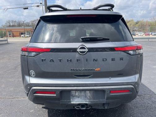Gun Metallic 2025 Nissan Pathfinder Rock Creek 4WD
