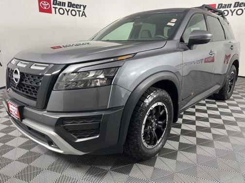 Gun Metallic 2025 Nissan Pathfinder Rock Creek 4WD