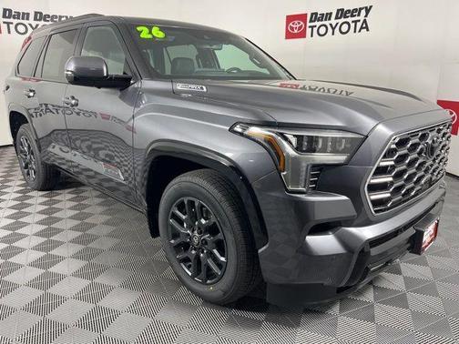 Magnetic Gray Metallic 2026 Toyota Sequoia Platinum