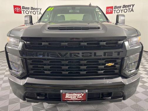 Black 2021 Chevrolet Silverado 2500 Custom