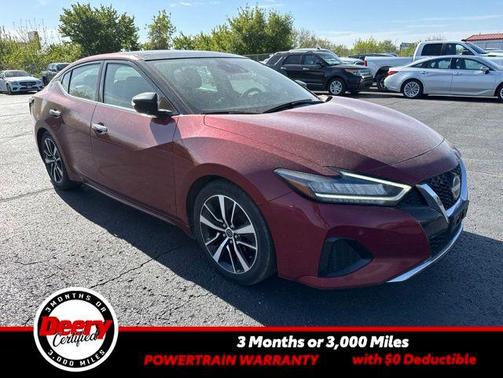 Scarlet Ember Tintcoat 2023 Nissan Maxima SL
