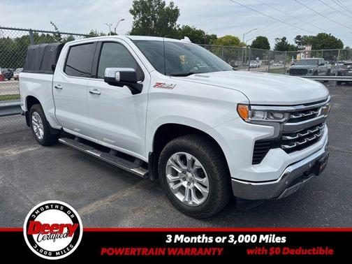 Summit White 2022 Chevrolet Silverado 1500 LTZ