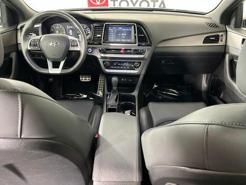 Machine Gray 2018 Hyundai SONATA Sport+