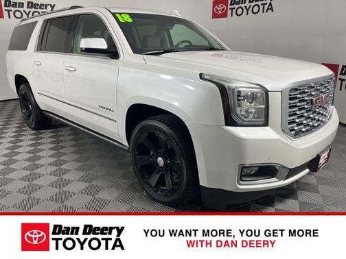 White Frost Tricoat 2018 GMC Yukon XL Denali