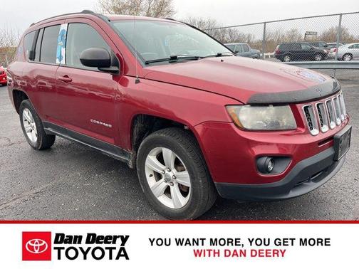 Deep Cherry Red Crystal Pearlcoat 2014 Jeep Compass Sport